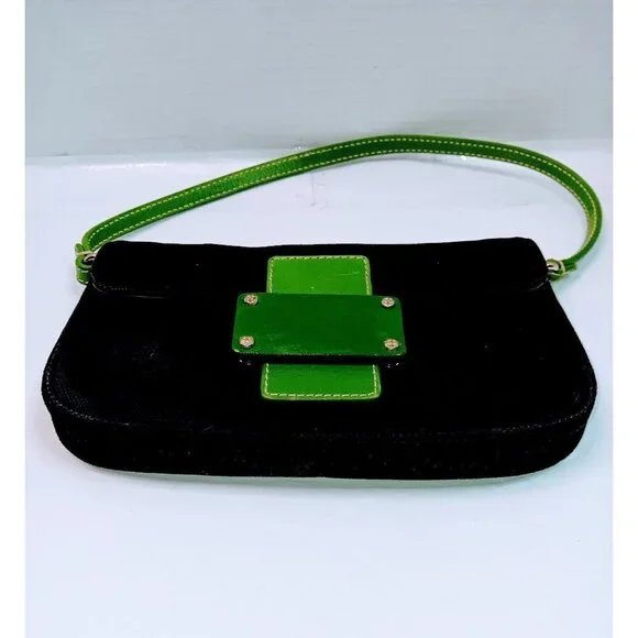 Kate Spade Small Fabric/Leather Shoulder Bag - Picture 2 of 7